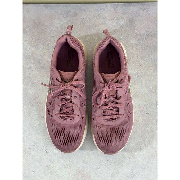 Skechers Go Run Womens Size 8 Pink-Mauve Athletic Comfort Running Shoes 128326 - Picture 2 of 16
